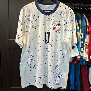 Sophia Smith USWNT Nike 2023 Home Authentic Player Jersey - White